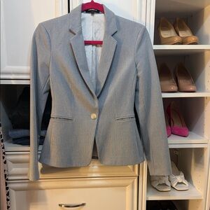 Express Women's Blazer in Light Gray